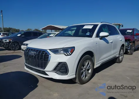 2025 Audi Q3 Premium 45 Tfsi S Line Quattro Tiptronic из США, поврежденный, VIN WA1DECF39S1002360